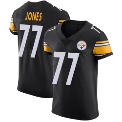 Broderick Jones Pittsburgh Steelers Elite Men's Team Color Vapor Untouchable Jersey (Black)