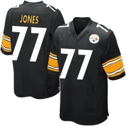 Broderick Jones Pittsburgh Steelers Game Men's Team Color Jersey (Black)