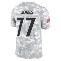 Broderick Jones Pittsburgh Steelers Limited Men's 2024 Salute to Service Jersey (Arctic Camo)