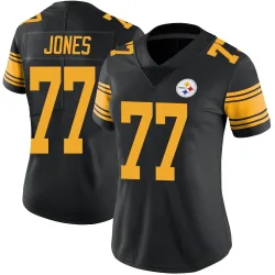 Broderick Jones Pittsburgh Steelers Limited Women's Color Rush Jersey (Black)