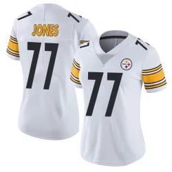 Broderick Jones Pittsburgh Steelers Limited Women's Vapor Untouchable Jersey (White)