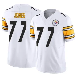 Broderick Jones Pittsburgh Steelers Limited Youth Vapor F.U.S.E. Jersey (White)