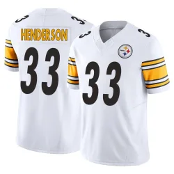 C.J. Henderson Pittsburgh Steelers Limited Men's Vapor F.U.S.E. Jersey (White)