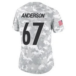 Calvin Anderson Pittsburgh Steelers Limited Women's 2024 Salute to Service Jersey (Arctic Camo)