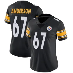Calvin Anderson Pittsburgh Steelers Limited Women's Team Color Vapor Untouchable Jersey (Black)