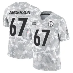 Calvin Anderson Pittsburgh Steelers Limited Youth 2024 Salute to Service Jersey (Arctic Camo)