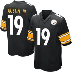 Calvin Austin III Pittsburgh Steelers Game Men's Team Color Jersey (Black)