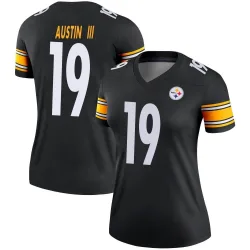 Calvin Austin III Pittsburgh Steelers Legend Women's Jersey (Black)