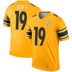 Calvin Austin III Pittsburgh Steelers Legend Youth Inverted Jersey (Gold)