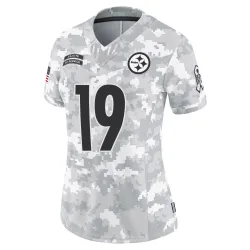 Calvin Austin III Pittsburgh Steelers Limited Women's 2024 Salute to Service Jersey (Arctic Camo)