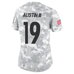 Calvin Austin III Pittsburgh Steelers Limited Women's 2024 Salute to Service Jersey (Arctic Camo)