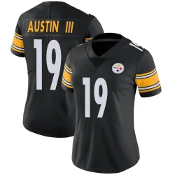 Calvin Austin III Pittsburgh Steelers Limited Women's Team Color Vapor Untouchable Jersey (Black)