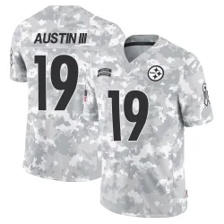 Calvin Austin III Pittsburgh Steelers Limited Youth 2024 Salute to Service Jersey (Arctic Camo)