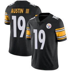 Calvin Austin III Pittsburgh Steelers Limited Youth Team Color Vapor Untouchable Jersey (Black)