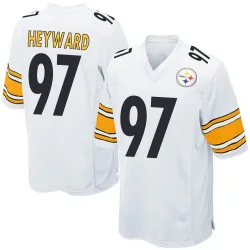 Cameron Heyward Pittsburgh Steelers Game Men's Jersey (White)