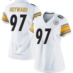 Cameron Heyward Pittsburgh Steelers Game Women's Jersey (White)