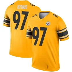 Cameron Heyward Pittsburgh Steelers Legend Youth Inverted Jersey (Gold)