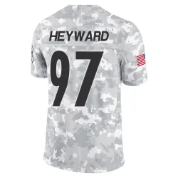 Cameron Heyward Pittsburgh Steelers Limited Youth 2024 Salute to Service Jersey (Arctic Camo)