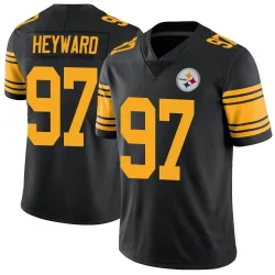 Cameron Heyward Pittsburgh Steelers Limited Youth Color Rush Jersey (Black)