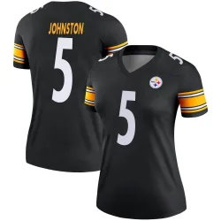 Cameron Johnston Pittsburgh Steelers Legend Women's Jersey (Black)