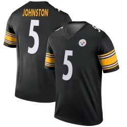 Cameron Johnston Pittsburgh Steelers Legend Youth Jersey (Black)