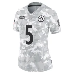 Cameron Johnston Pittsburgh Steelers Limited Women's 2024 Salute to Service Jersey (Arctic Camo)