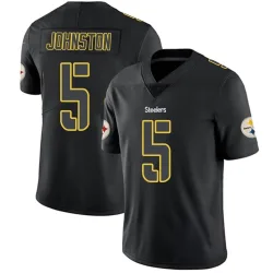 Cameron Johnston Pittsburgh Steelers Limited Youth Jersey (Black Impact)