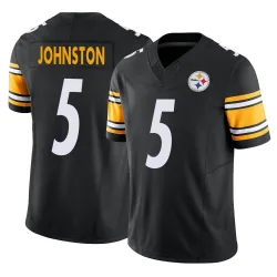 Cameron Johnston Pittsburgh Steelers Limited Youth Vapor F.U.S.E. Jersey (Black)