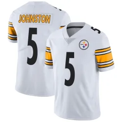 Cameron Johnston Pittsburgh Steelers Limited Youth Vapor Untouchable Jersey (White)
