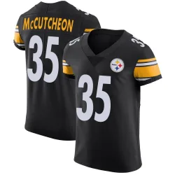 Cameron McCutcheon Pittsburgh Steelers Elite Men's Team Color Vapor Untouchable Jersey (Black)