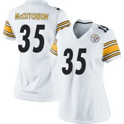Cameron McCutcheon Pittsburgh Steelers Game Women's Jersey (White)