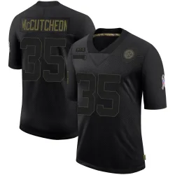 Cameron McCutcheon Pittsburgh Steelers Limited Youth 2020 Salute To Service Jersey (Black)