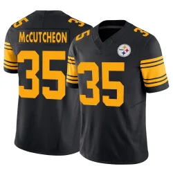 Cameron McCutcheon Pittsburgh Steelers Limited Youth 2nd Alternate Vapor F.U.S.E. Jersey (Black)