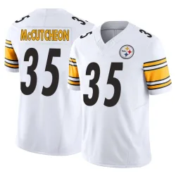 Cameron McCutcheon Pittsburgh Steelers Limited Youth Vapor F.U.S.E. Jersey (White)
