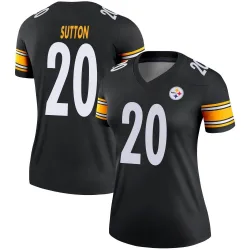 Cameron Sutton Pittsburgh Steelers Legend Women's Jersey (Black)