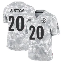 Cameron Sutton Pittsburgh Steelers Limited Men's 2024 Salute to Service Jersey (Arctic Camo)