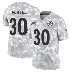 Carlins Platel Pittsburgh Steelers Limited Men's 2024 Salute to Service Jersey (Arctic Camo)