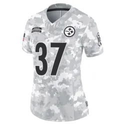 Carnell Lake Pittsburgh Steelers Limited Women's 2024 Salute to Service Jersey (Arctic Camo)