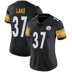 Carnell Lake Pittsburgh Steelers Limited Women's Team Color Vapor Untouchable Jersey (Black)