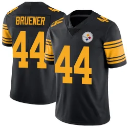Carson Bruener Pittsburgh Steelers Limited Men's Color Rush Jersey (Black)