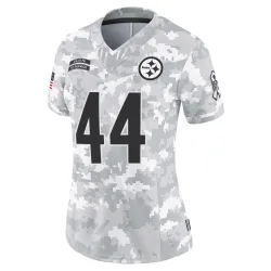 Carson Bruener Pittsburgh Steelers Limited Women's 2024 Salute to Service Jersey (Arctic Camo)