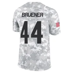 Carson Bruener Pittsburgh Steelers Limited Youth 2024 Salute to Service Jersey (Arctic Camo)