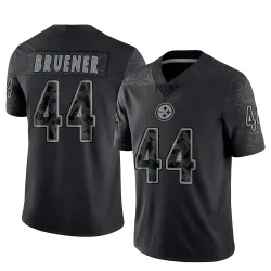 Carson Bruener Pittsburgh Steelers Limited Youth Reflective Jersey (Black)