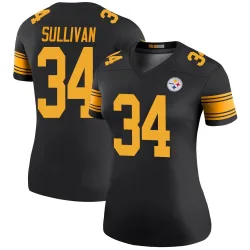 Chandon Sullivan Pittsburgh Steelers Legend Women's Color Rush Jersey (Black)