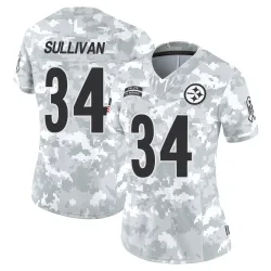 Chandon Sullivan Pittsburgh Steelers Limited Women's 2024 Salute to Service Jersey (Arctic Camo)