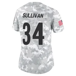 Chandon Sullivan Pittsburgh Steelers Limited Women's 2024 Salute to Service Jersey (Arctic Camo)