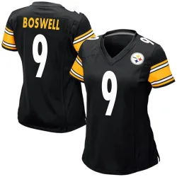 Chris Boswell Pittsburgh Steelers Game Women's Team Color Jersey (Black)