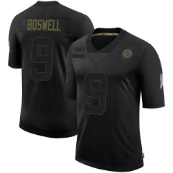 Chris Boswell Pittsburgh Steelers Limited Men's 2020 Salute To Service Jersey (Black)