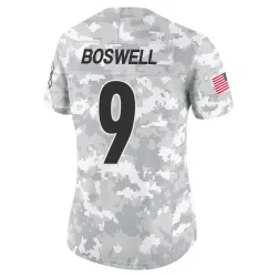 Chris Boswell Pittsburgh Steelers Limited Women's 2024 Salute to Service Jersey (Arctic Camo)