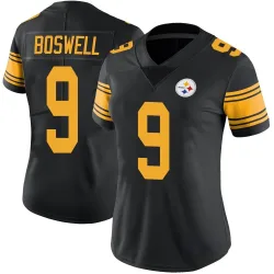 Chris Boswell Pittsburgh Steelers Limited Women's Color Rush Jersey (Black)